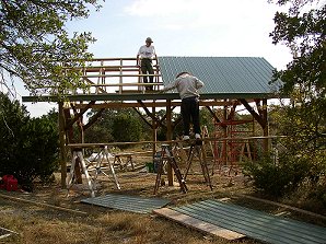 half the north roof